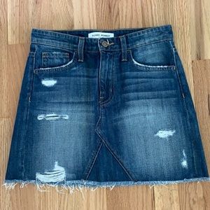 Flying Monkey Denim Skirt